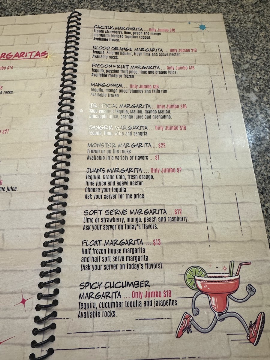 Menu Juan's Mexican Cafe And Cantina-7